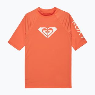 Koszulka do pływania dziecięca ROXY Wholehearted emberglow