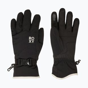 Rękawice snowboardowe damskie Roxy Jetty Solid true black