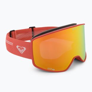 Gogle snowboardowe damskie ROXY Storm W coral chic/clux ml orange