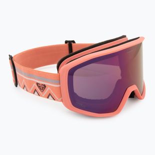 Gogle snowboardowe damskie ROXY Izzy coral chic/clux ml l purple