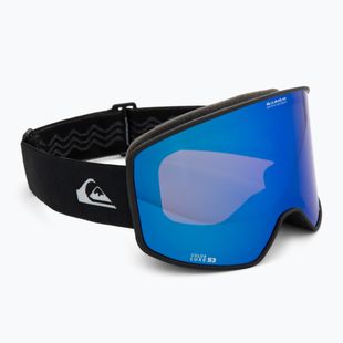 Gogle snowboardowe Quiksilver Storm black/black clux ml blue
