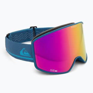 Gogle snowboardowe Quiksilver Storm true navy/clux ml lpurple