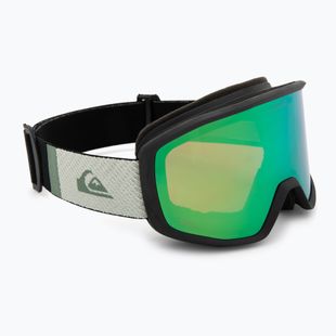 Gogle snowboardowe męskie Quiksilver Harper black/clux ml green