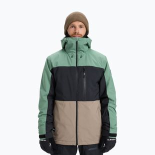 Kurtka snowboardowa męska Quiksilver Sycamore Block 20K dark ivy