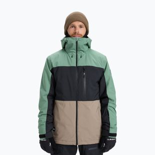 Kurtka snowboardowa męska Quiksilver Sycamore Block 20K dark ivy