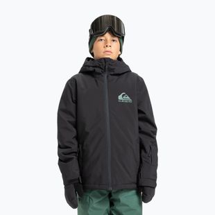 Kurtka snowboardowa dziecięca Quiksilver Mission true black