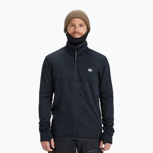 Bluza snowboardowa męska Quiksilver Steep Point Full Zip Fleece true black