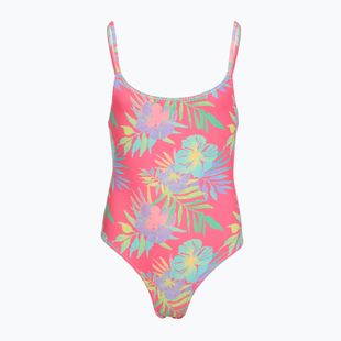 Strój kąpielowy jednoczęściowy dziecięcy ROXY Aquarella sangria sunset aquarella rg