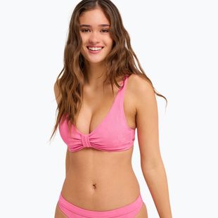 Góra od stroju kąpielowego ROXY Paradise Wire Free Dcup sangria sunset