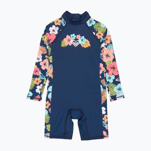 Kombinezon kąpielowy dziecięcy ROXY Morning Flower Springsuit mood indigo morning flowers