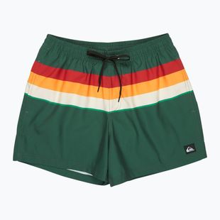Szorty kąpielowe męskie Quiksilver Everyday Printed Volley 15" forest outside stripe