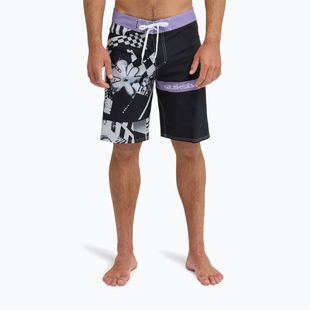Szorty kąpielowe męskie Quiksilver Surfsilk Straight 20" black block momentum