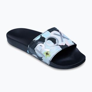 Klapki damskie ROXY Slippy II Printed black multi 1
