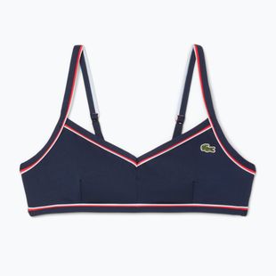 Góra od stroju kąpielowego Lacoste MF9993 navy blue/rill grenadine