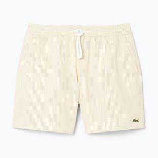 Szorty kąpielowe męskie Lacoste MH9089 white/yellow