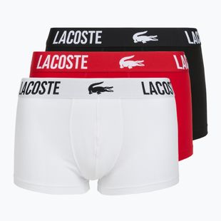 Bokserki męskie Lacoste 5H2393 3 pack black/red/white