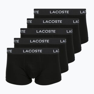 Bokserki męskie Lacoste 5H1292 5 par black