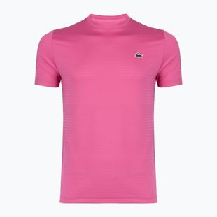 Koszulka tenisowa męska Lacoste TH0004 fuchsia pink