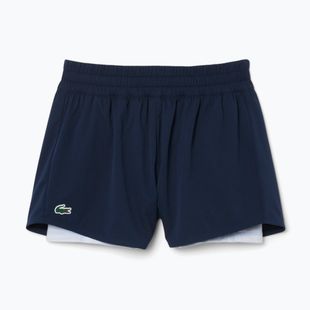 Spodenki tenisowe damskie Lacoste GF9972 navy blue/phoenix blue