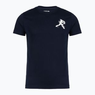 Koszulka męska + czapka Lacoste TH1044 navy blue/white