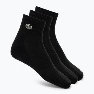Skarpety Lacoste RA9182 Ankle 3-pak black