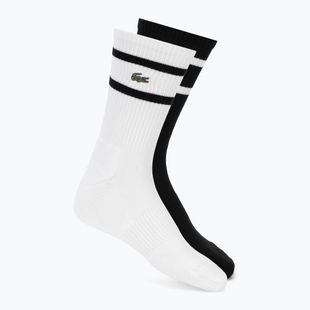 Skarpety Lacoste RA9189 Ankle 3-pak black/white