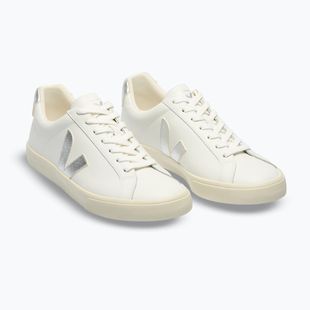 Buty damskie VEJA Esplar Logo Leather extra white/silver