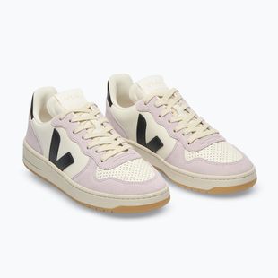 Buty damskie VEJA V-10 Prime Leather pure/black/parme