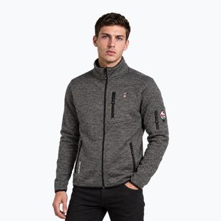 Bluza polarowa męska Aulp Navoy Melanged Knit anthracite 1