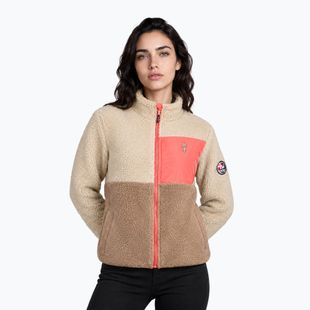 Bluza polarowa damska Aulp Vista Sherpa taupe 1