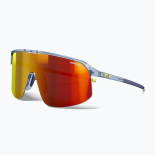 Okulary przeciwsłoneczne Julbo Density Reactiv Light Amplifier shiny tran blue/yellow/multilayer red