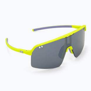 Okulary przeciwsłoneczne Julbo Intensity Spectron matt fluorescent yellow/silver flash