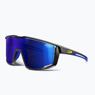 Okulary przeciwsłoneczne Julbo Fury Reactiv High Contrast matt black/blue/multilayer blue