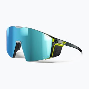 Okulary przeciwsłoneczne Julbo Edge Cover Polarized HD matt fluorescent yellow/shiny trans black