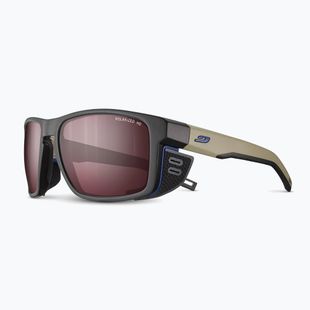 Okulary przeciwsłoneczne Julbo Shield Polar HD shiny translu black/brown