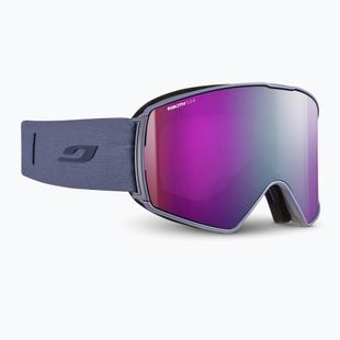 Gogle narciarskie Julbo Launcher Reactiv High Contrast dark blue/flash purple