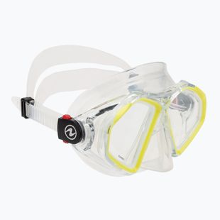 Maska do snorkelingu Aqualung Hawkeye transparent/yellow