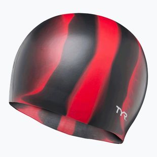 Czepek pływacki TYR Multi-Color Silicone black/red