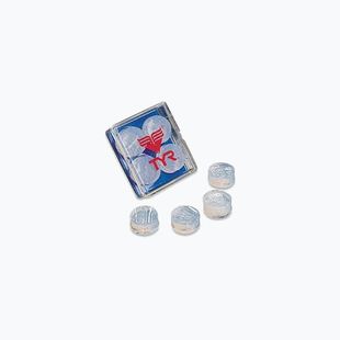 Zatyczki do uszu TYR Soft Silicone Ear Plugs clear