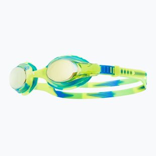 Okulary do pływania dziecięce TYR Swimple Tie Dye Mirrored gold/green/blue