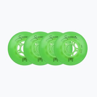 Kółka do rolek FR Skates Downtown Wheel 90mm/85A Emperor X4 green