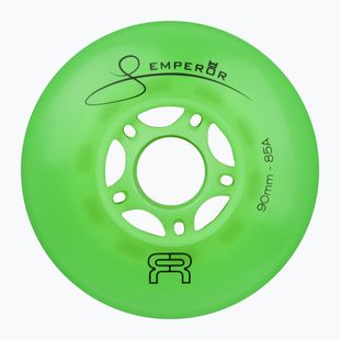 Kółka do rolek FR Skates Downtown Wheel 84mm/85A Emperor X4 green/green