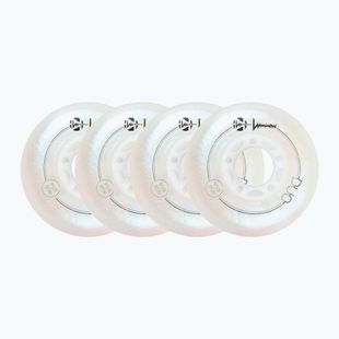 Kółka do rolek Luminous Led Wheels Duo 80mm/85A X4 white/pearl