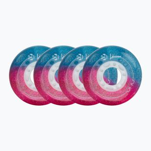 Kółka do rolek Luminous Led Wheels Duo 76mm/85A X4 galaxy/purple