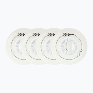Kółka do rolek Luminous Led Wheels Duo 84mm/85A X4 white/blue