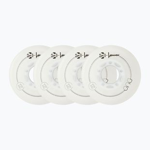 Kółka do rolek Luminous Led Wheels Duo 76mm/85A X4 white/blue