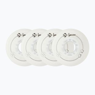 Kółka do rolek Luminous Led Wheels Duo 76mm/85A X4 white/red