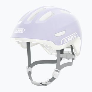 Kask rowerowy dziecięcy ABUS Smiley 3.0 ACE LED pure lavender