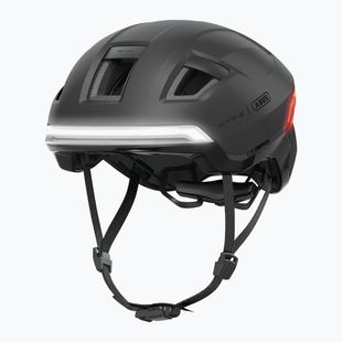 Kask rowerowy z kierunkowskazami ABUS Hyp-E volcano titan