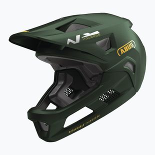 Kask rowerowy dziecięcy ABUS Youdrop FF moss green